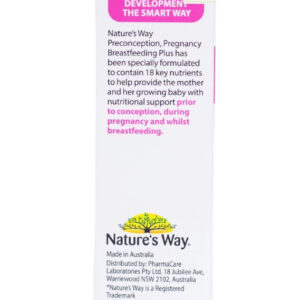 Viên uống Nature's Way Preconception Pregnancy Breastfeeding Plus 30 viên