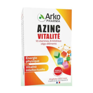 Viên uống bổ sung vitamin khoáng chất Arkopharma Azinc Vitalite