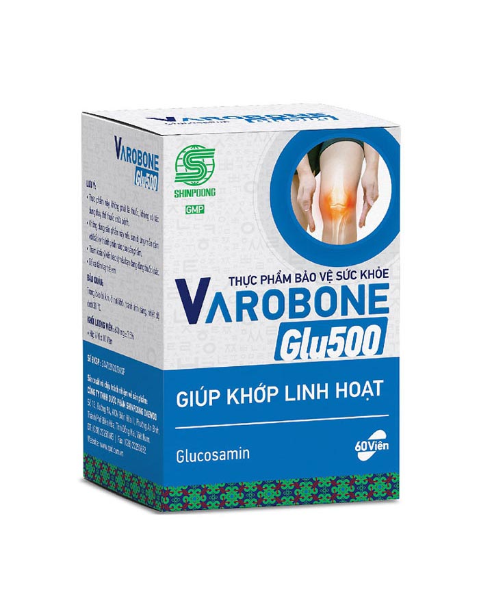 Viên uống hỗ trợ xương khớp Shinpoong Varobone Glu500