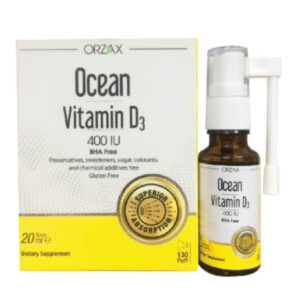 Xịt bổ sung Vitamin D3 cho trẻ Ocean Vitamin D3 Orzax 20ml 1