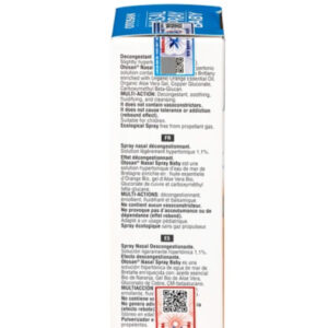 Xịt mũi cho trẻ 6 tháng Otosan Nasal Spray Baby