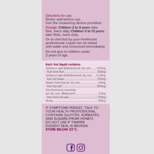 black elderberry cold & flu forte