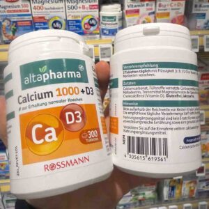 calcium 1000 vitamin d3 altapharma