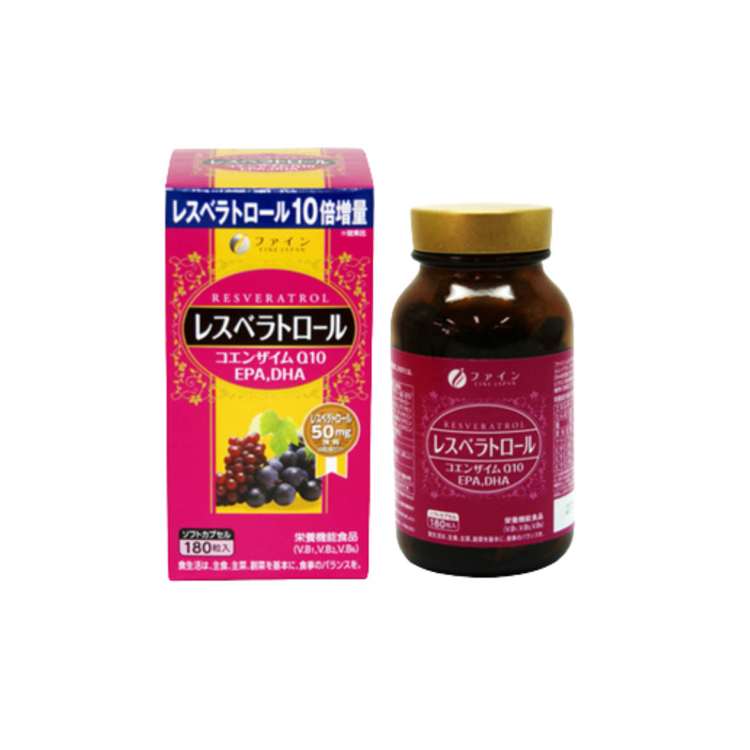 fine japan resveratrol coenzyme q10