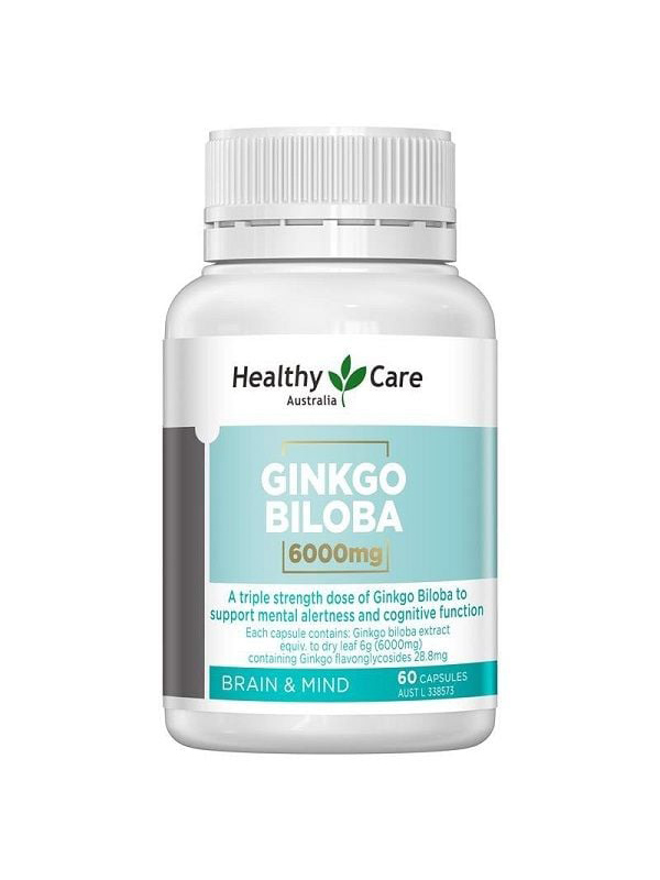 healthy care ginkgo biloba 6000