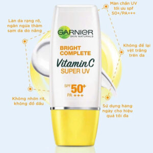 kem chống nắng garnier super uv