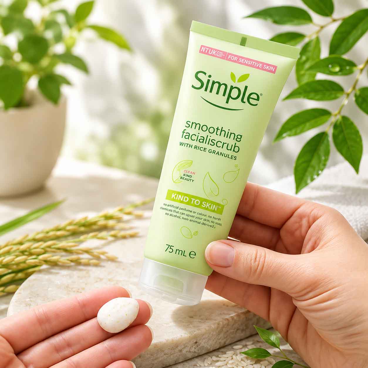 kem tẩy tế bào chết simple