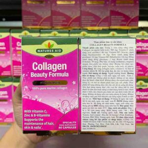 natures aid collagen beauty formula 90 caps