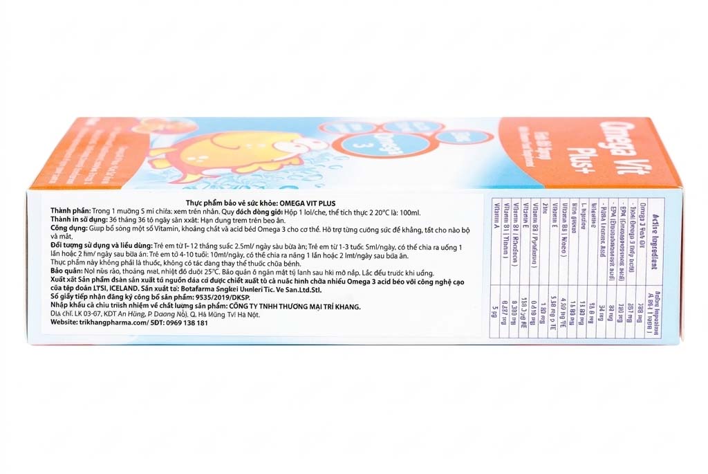 omega vit plus+ 100ml