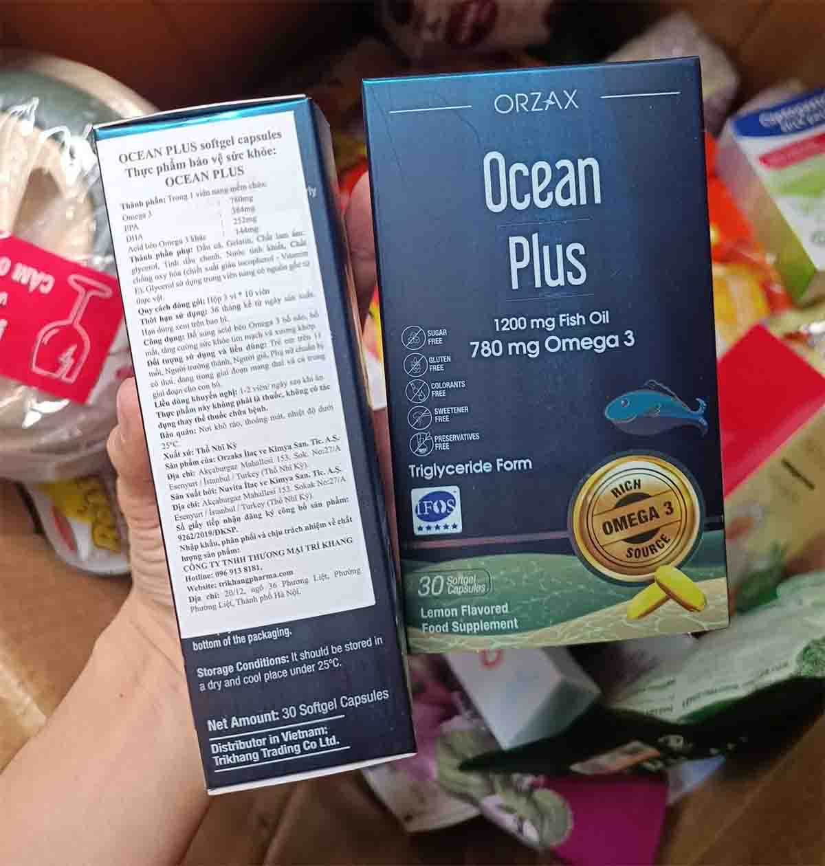 orzax ocean plus omega 3