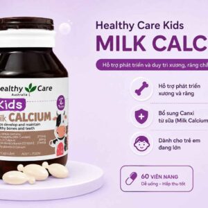 viên bổ sung canxi cho bé milk calcium healthy care