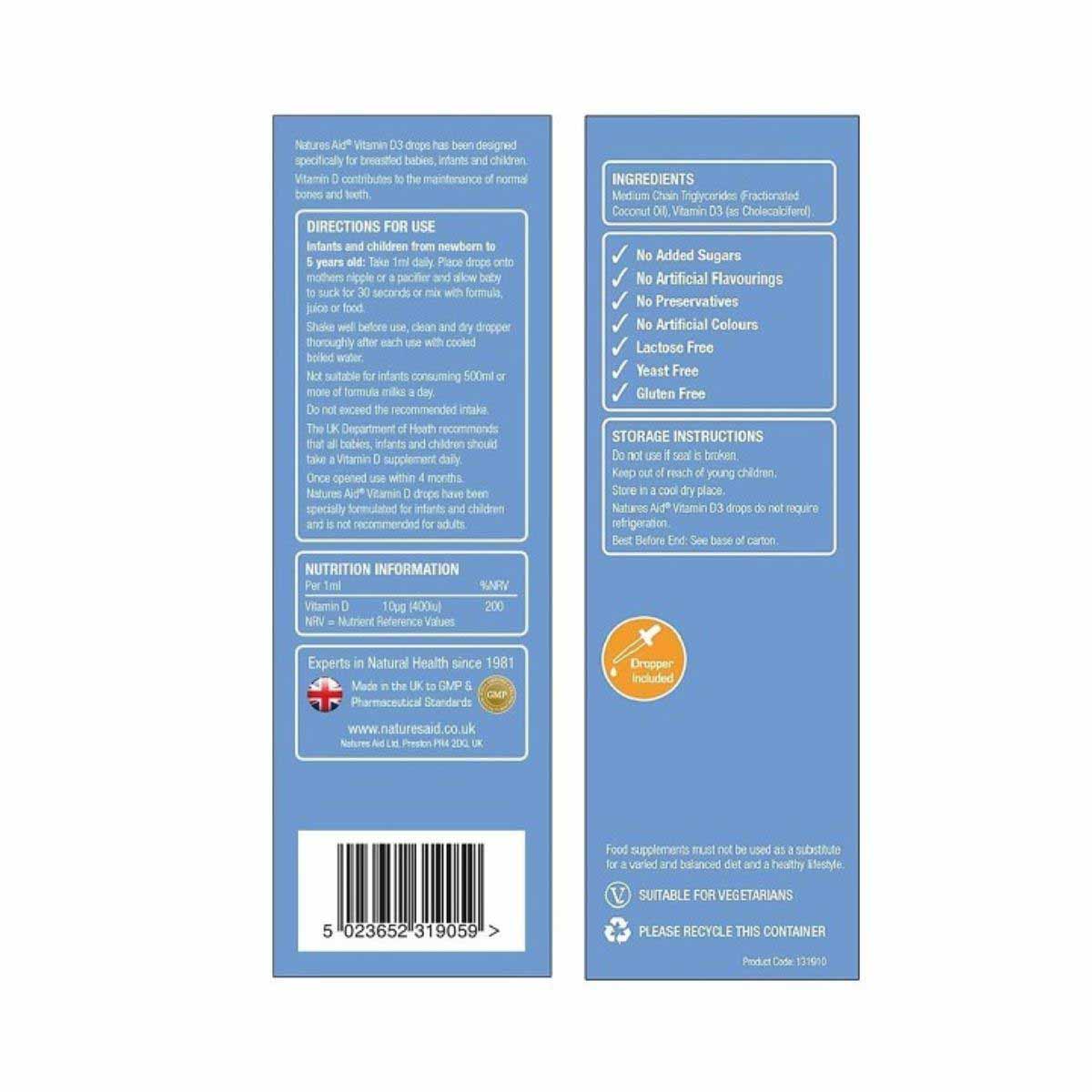 vitamin d3 mini drops