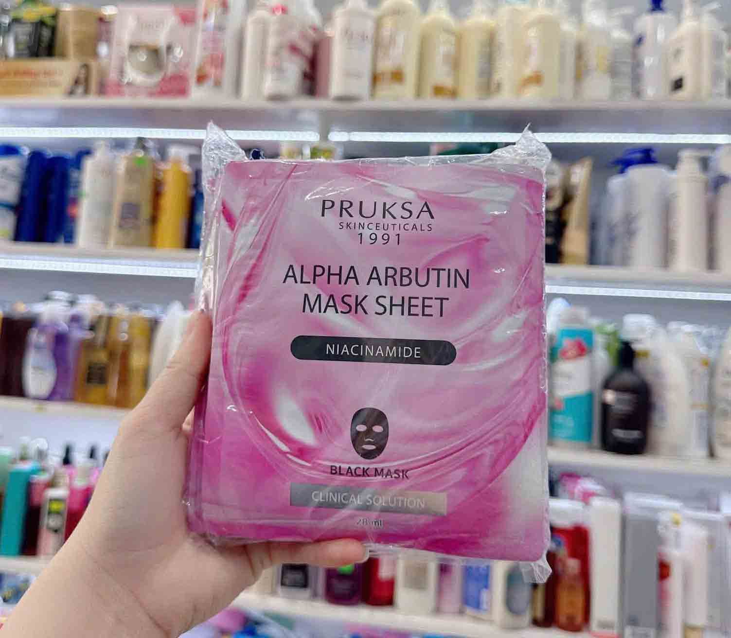 Mặt nạ Pruksa Alpha Arbutin Mask Sheet Thái Lan