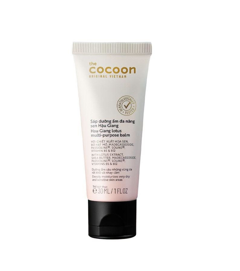 Sáp dưỡng ẩm đa năng sen Hậu Giang Cocoon