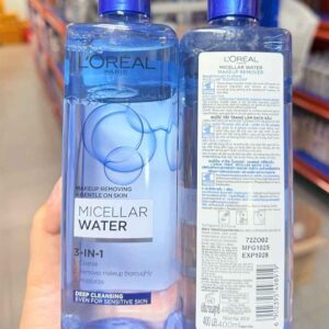Tẩy trang Loreal xanh đậm L'Oréal Micellar Water Deep Cleansing