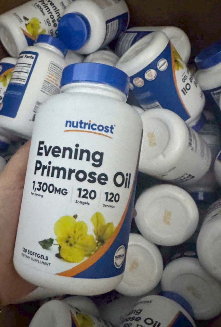 Tinh dầu hoa anh thảo Nutricost Evening Primrose Oil 120 viên