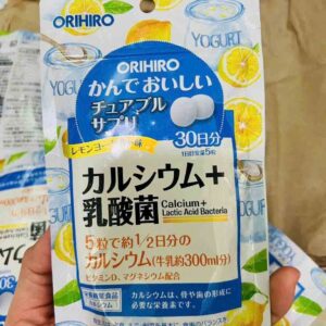 Viên bổ sung Canxi Lợi Khuẩn Orihiro Nhật