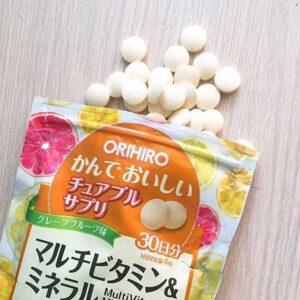Viên nhai bổ sung vitamin khoáng chất Orihiro