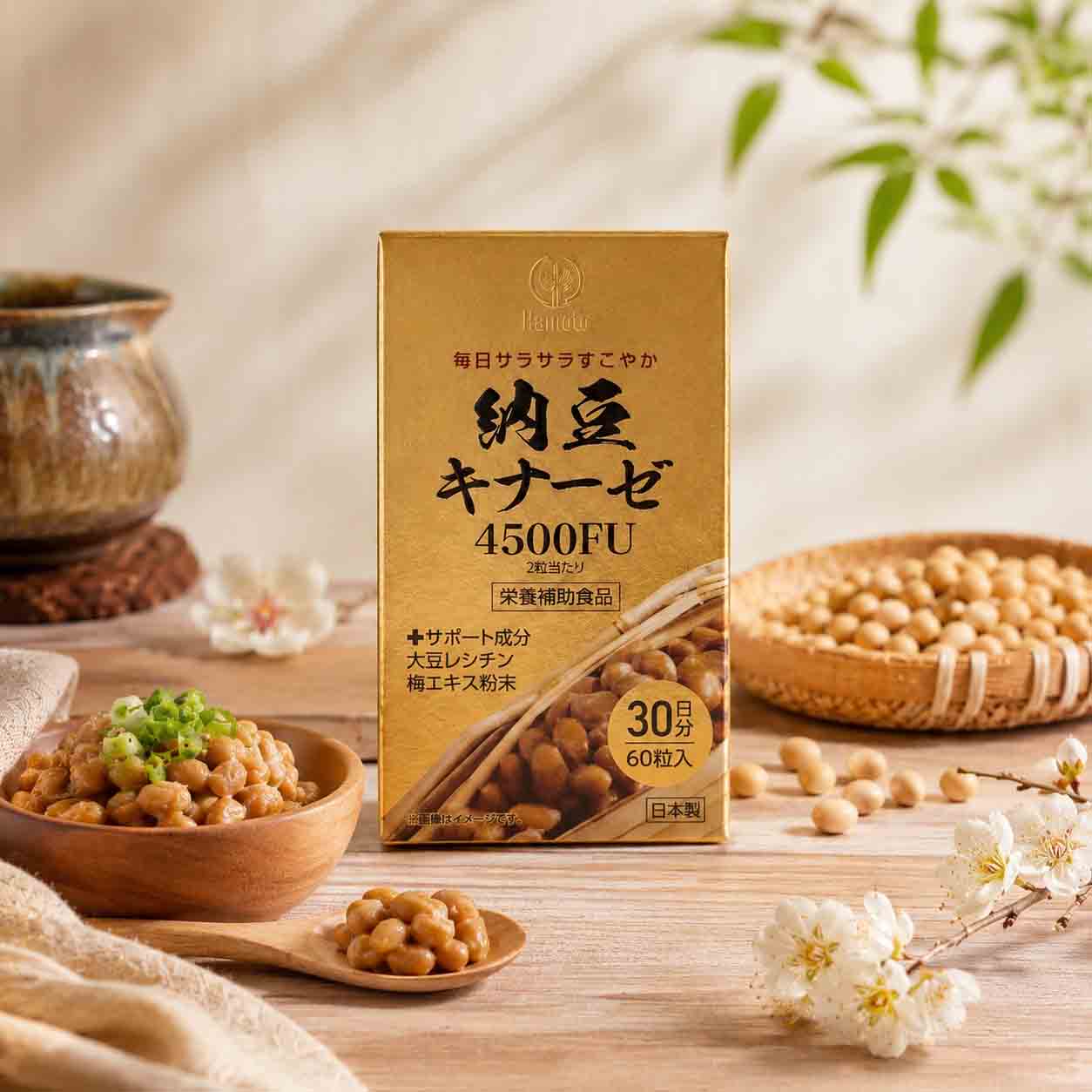 Viên uống hỗ trợ tuần hoàn máu Hamoto Nattokinase 4500FU