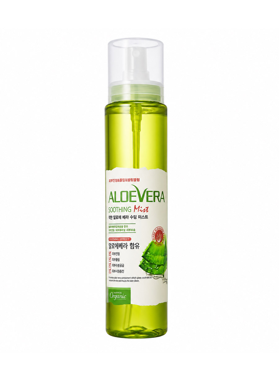 Xịt khoáng dưỡng da aloevera soothing Mist organia