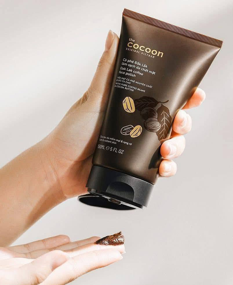 cocoon tẩy tế bào chết mặt