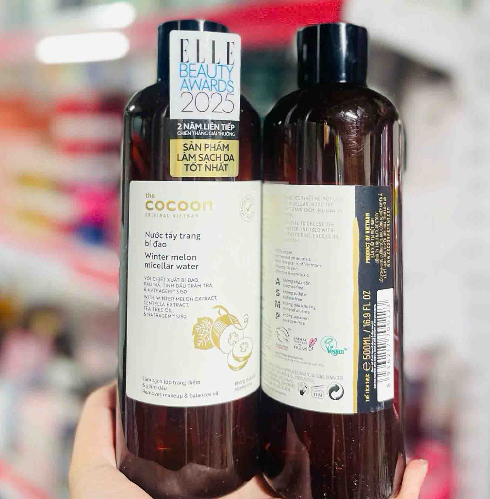 cocoon tẩy trang bí đao