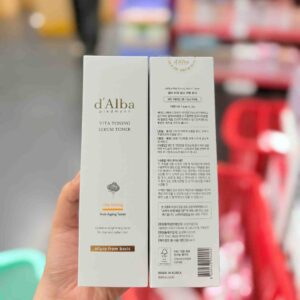 d alba vita toning serum toner