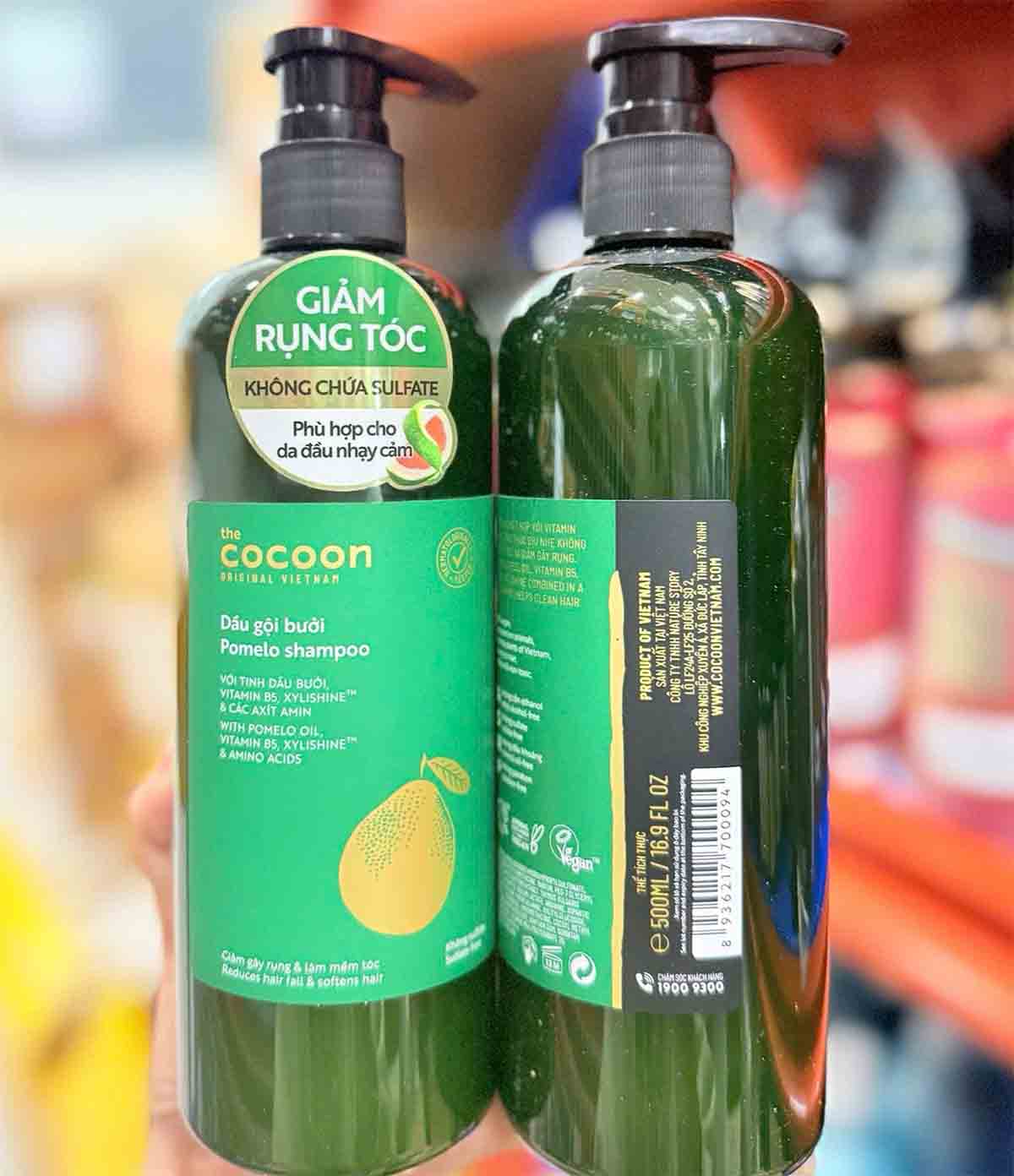 dầu gội cocoon