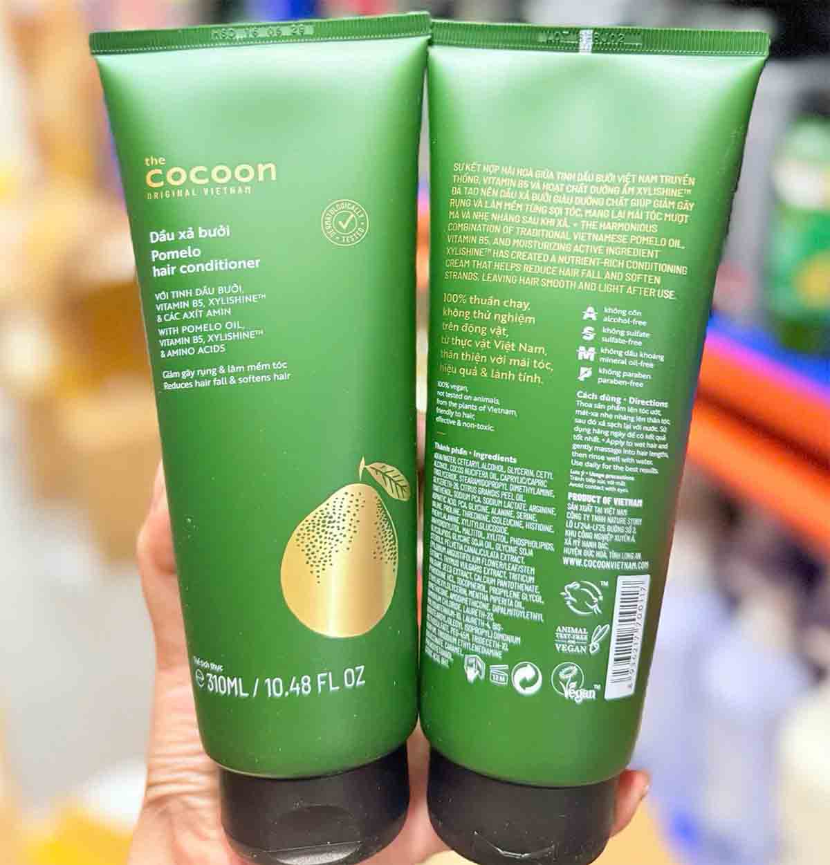 dầu xả bưởi cocoon