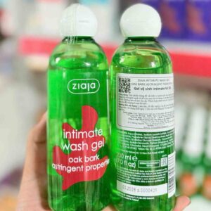 dung dịch vệ sinh ziaja intimate vỏ sồi