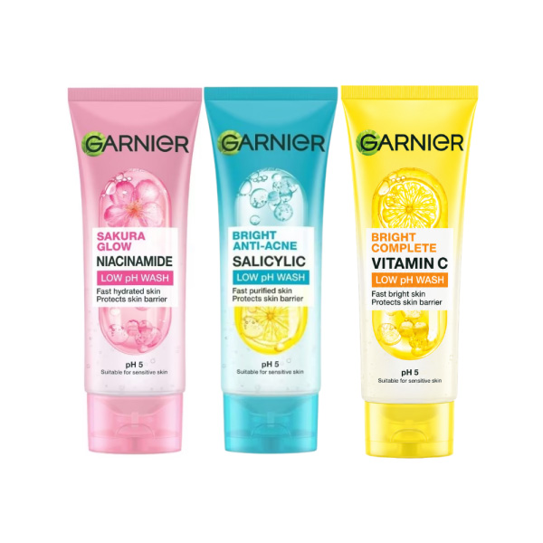 garnier sữa rửa mặt