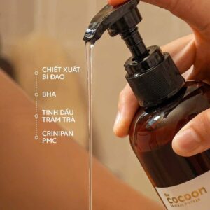 gel tắm bí đao