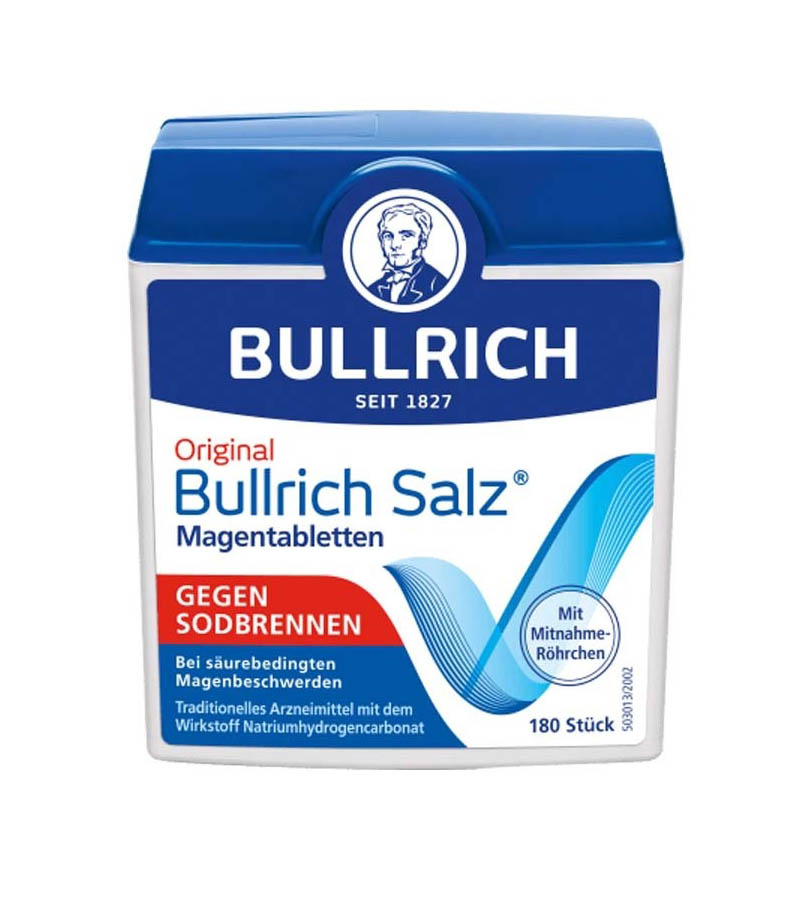 hỗ trợ chống trào ngược dạ dày Bullrich Salz Magentabletten