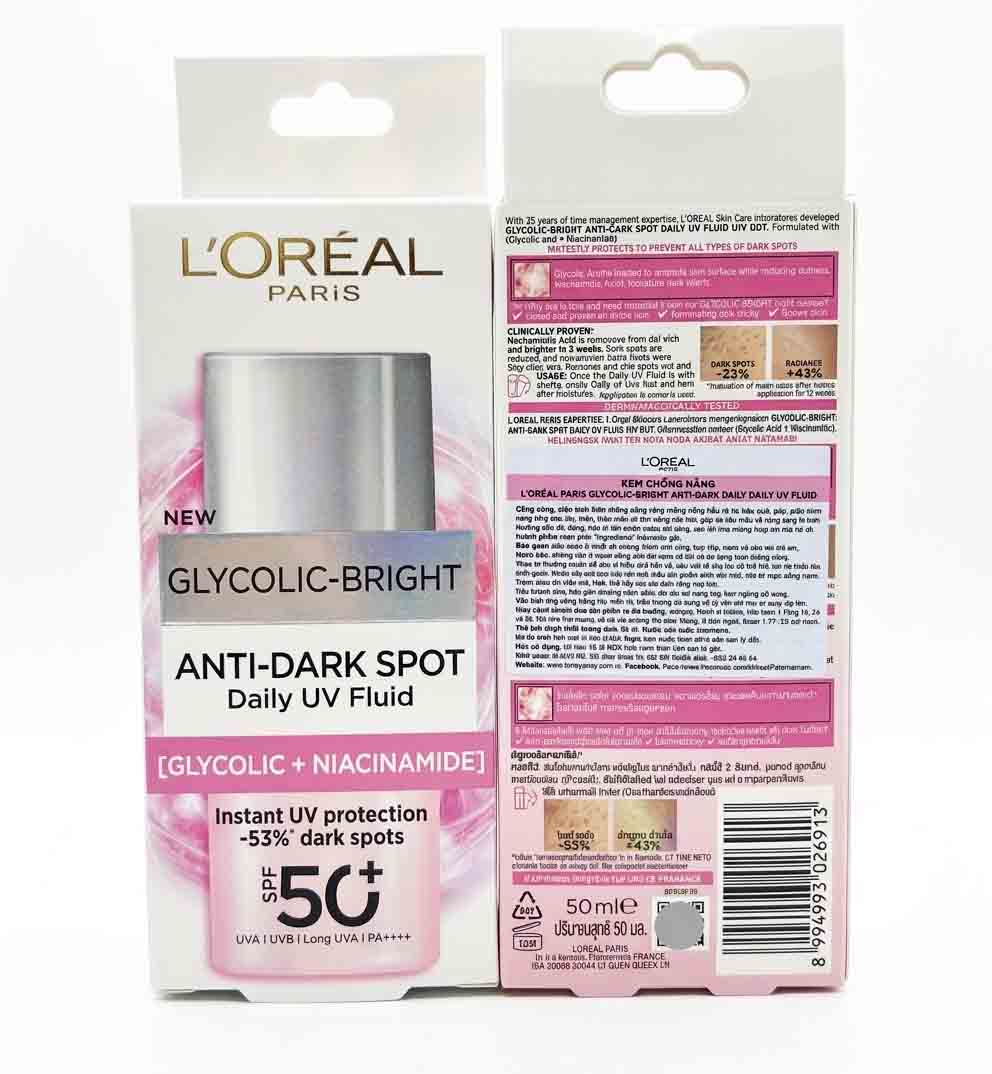 kem chống nắng l oreal màu hồng