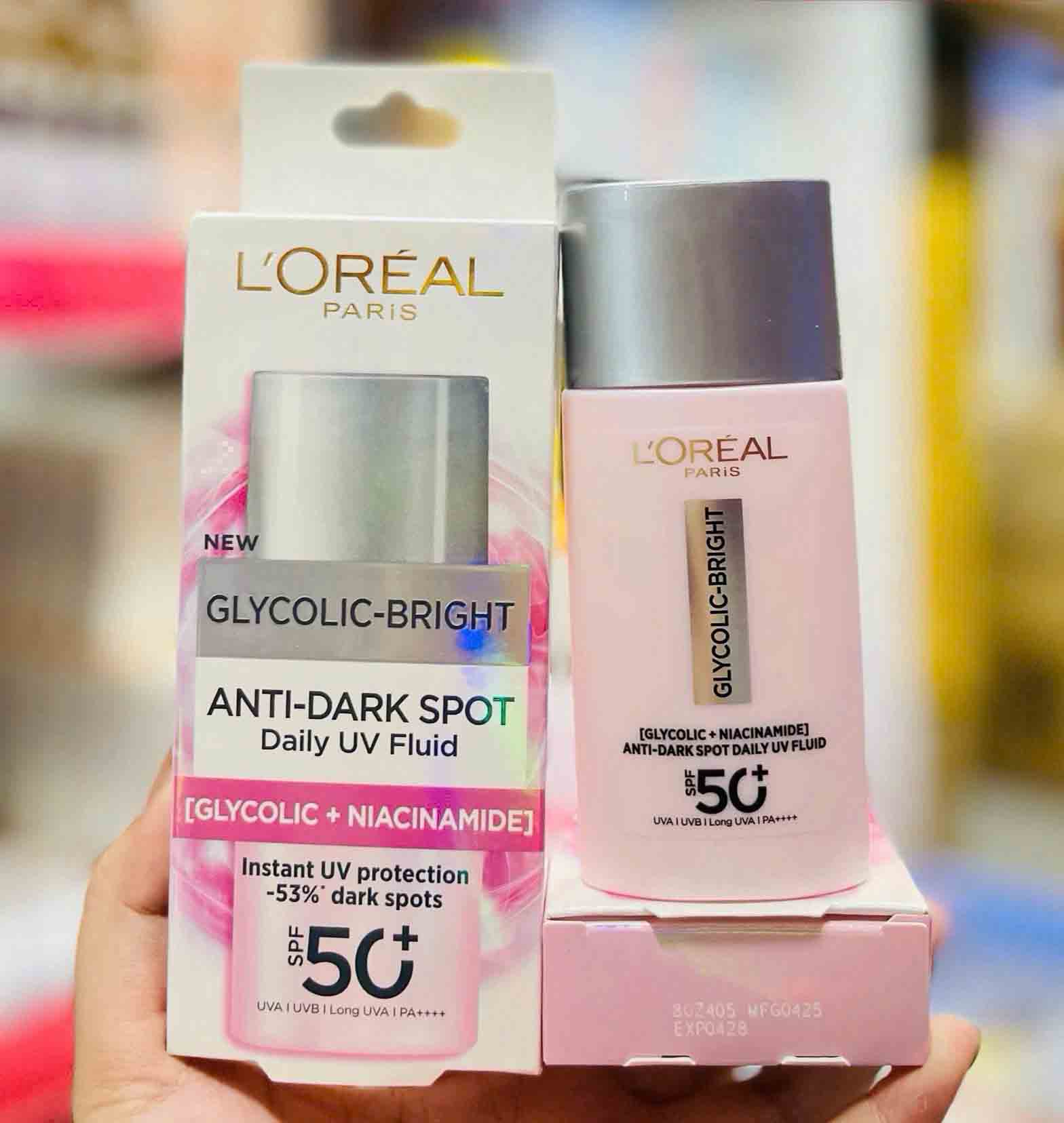 kem chống nắng loreal hồng