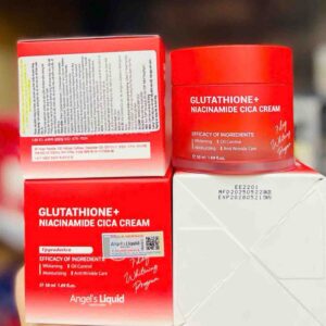 kem dưỡng angel's liquid glutathione niacinamide cica cream 50ml