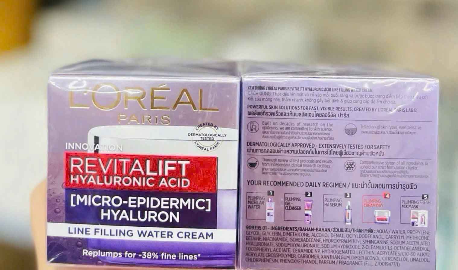 kem dưỡng loreal revitalift hyaluronic acid