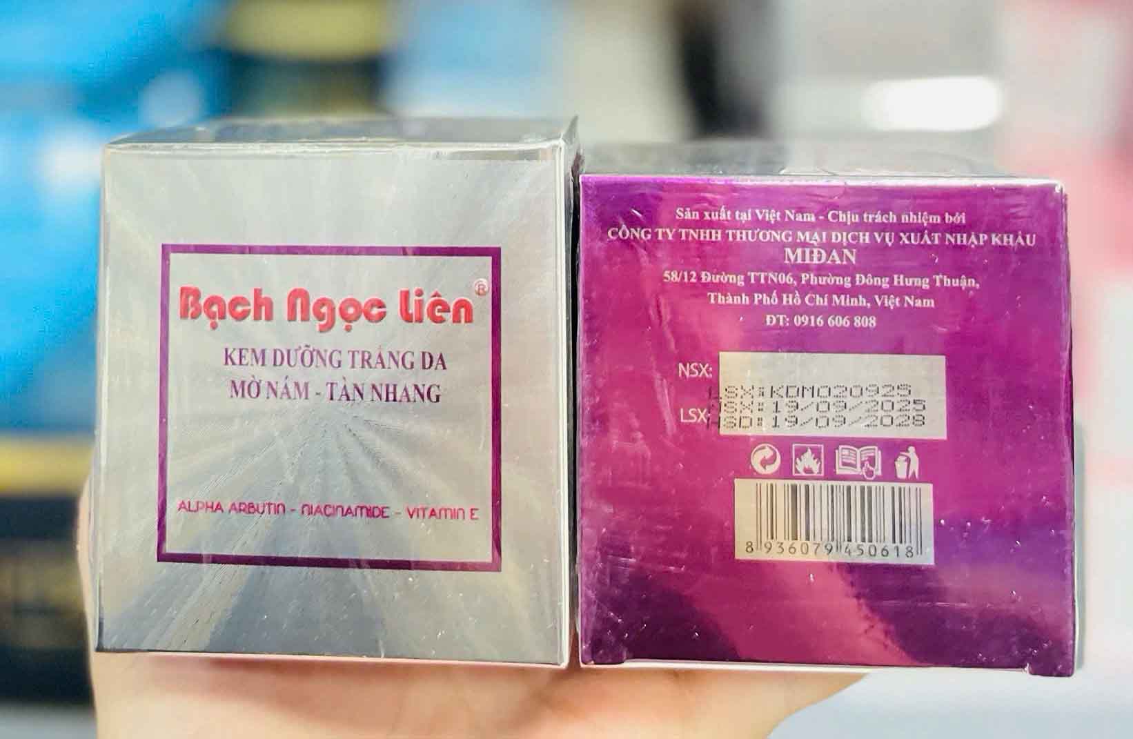 kem face bạch ngọc liên