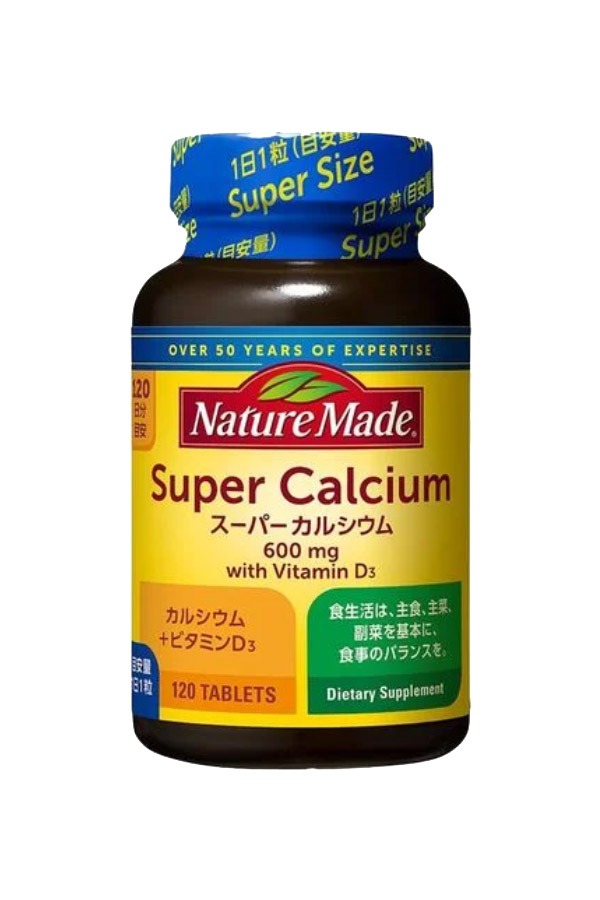 nature made super calcium with vitamin d 600 mg