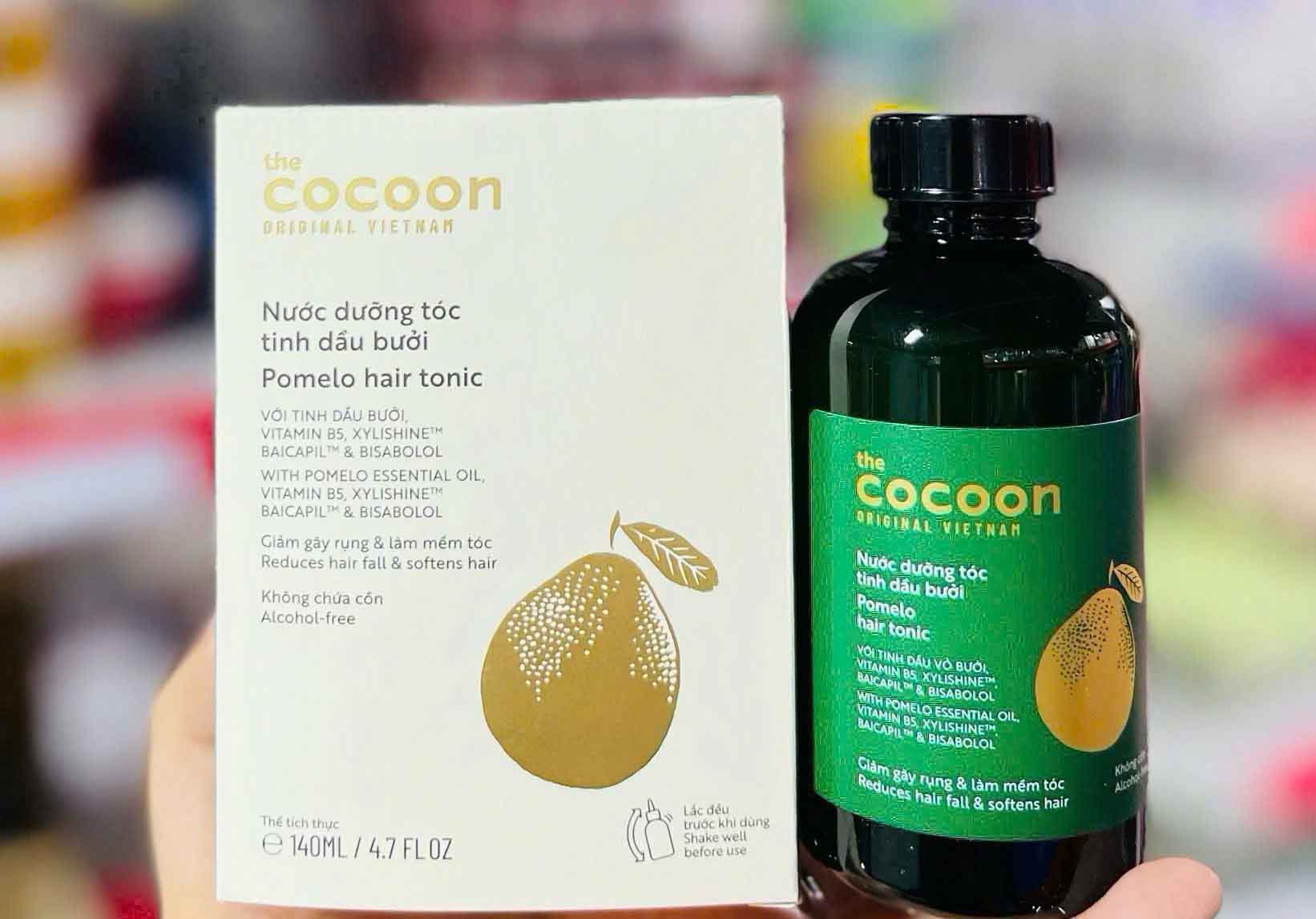 nước dưỡng tóc cocoon
