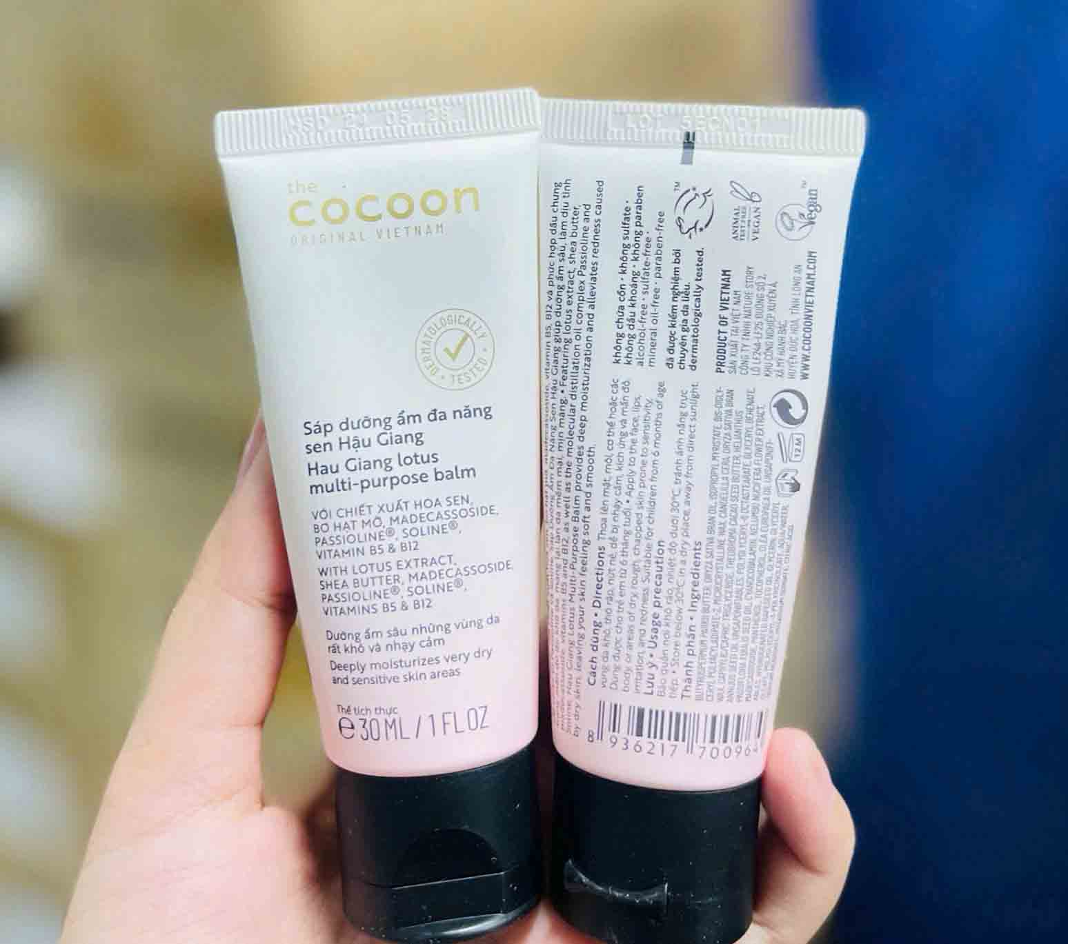 sáp dưỡng ẩm cocoon