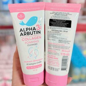 Sữa rửa mặt Alpha Arbutin 3 Plus Collagen Foaming Cleanser 120g 1