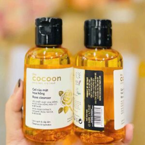 sữa rửa mặt cocoon hoa hồng