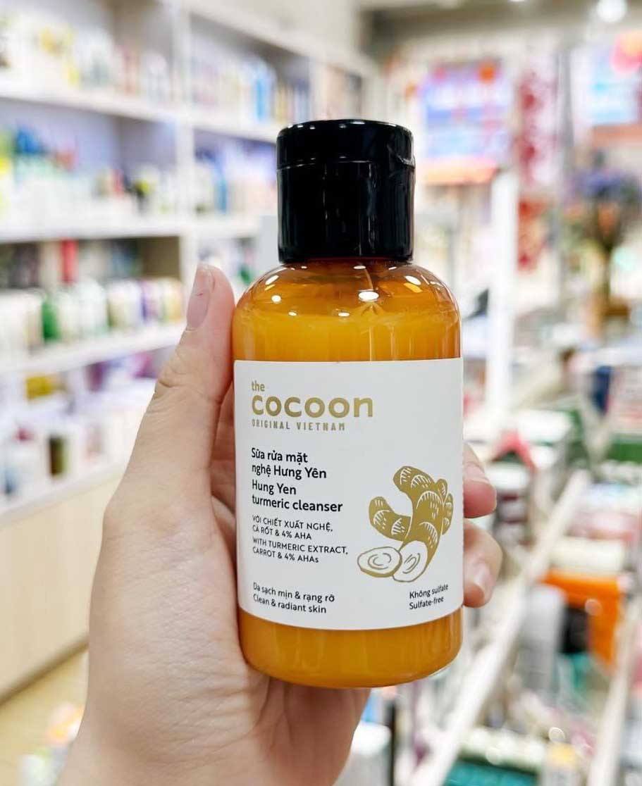 sữa rửa mặt cocoon nghệ