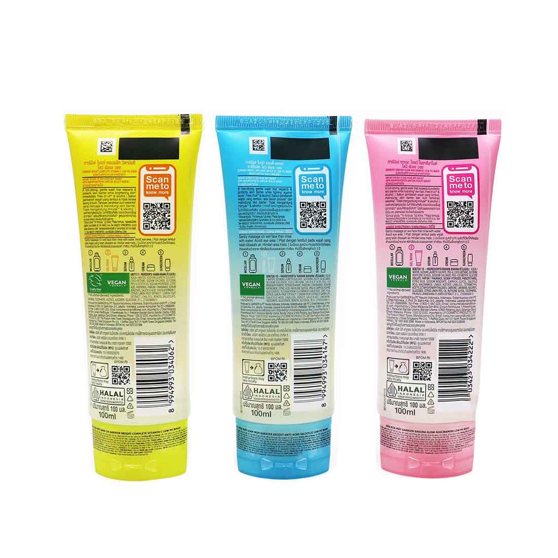 sữa rửa mặt garnier
