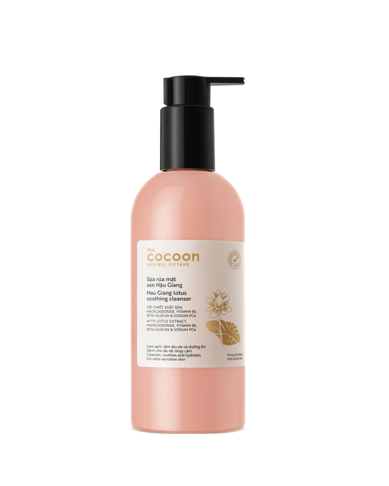 sữa rửa mặt sen cocoon