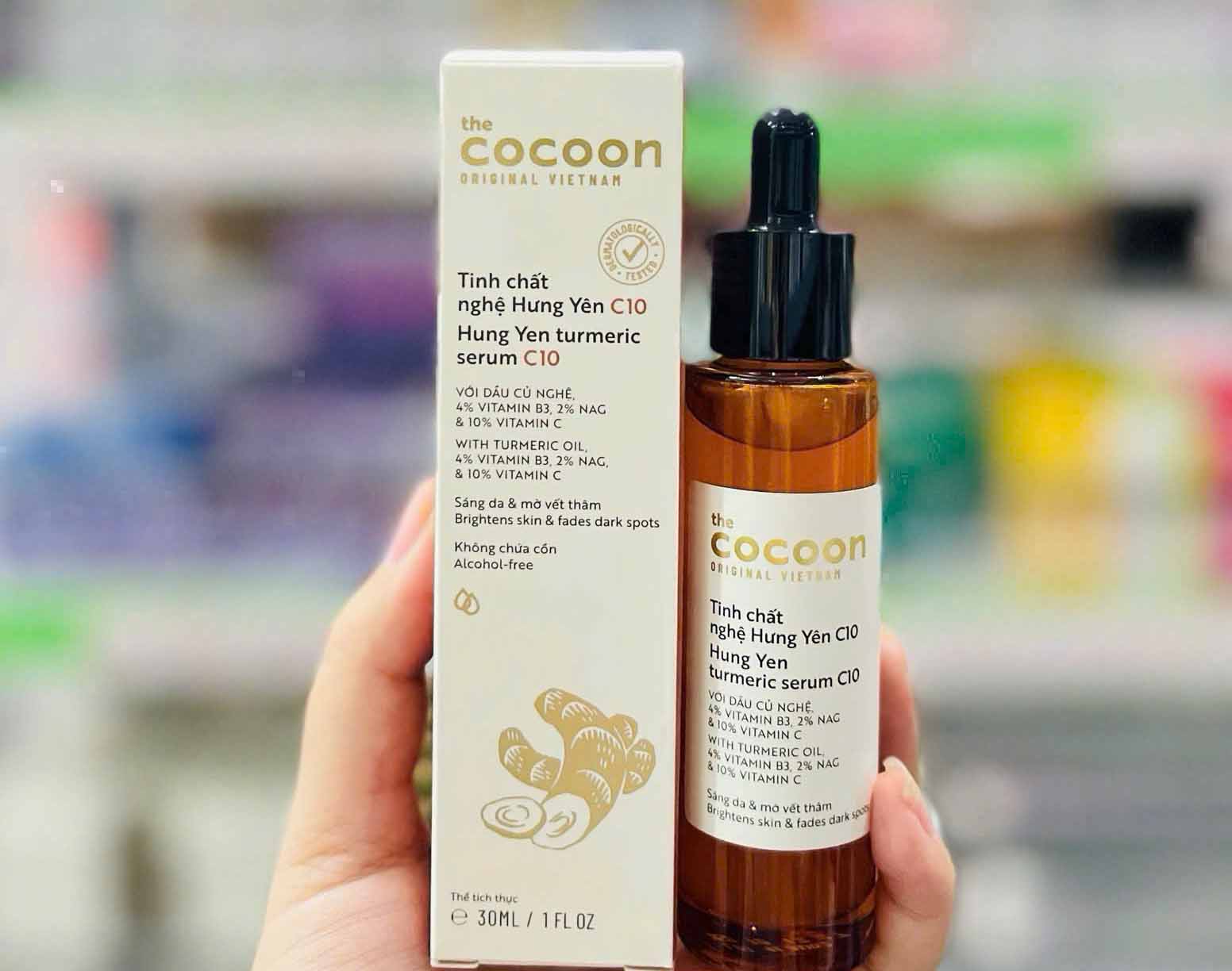 tinh chất nghệ hưng yên cocoon