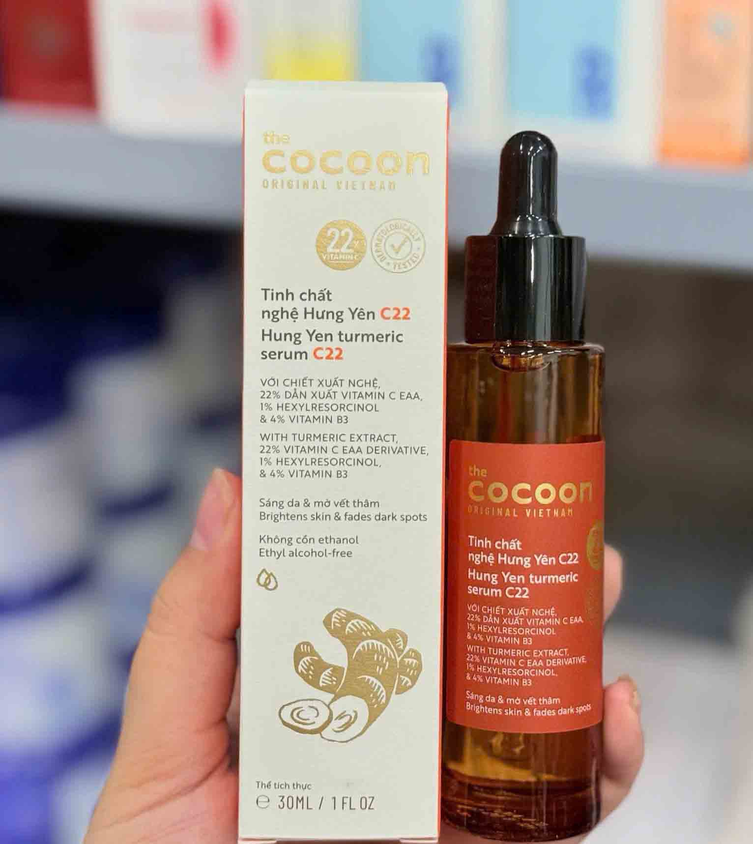 tinh chất nghệ hưng yên cocoon