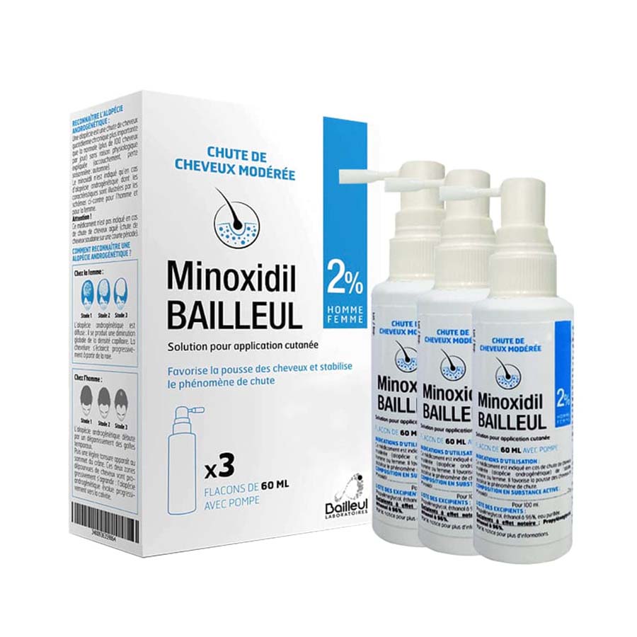 xịt tóc minoxidil bailleul 2