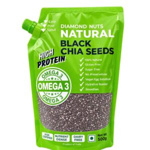 Hạt chia đen Diamond Nuts Natural 500g